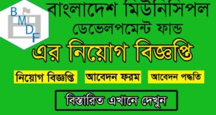 BMDF Job Circular Image 2021