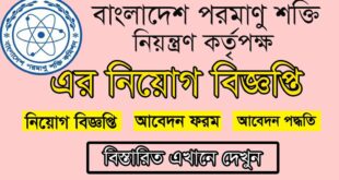 Bangladesh Atomic Energy Commission Job Circular 2021