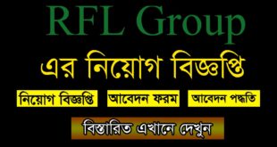 RFL Group Job Circular 2021