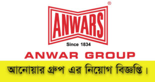 Anwar Group Job Circular 2021