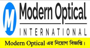 Modern Optical Job Circular 2022