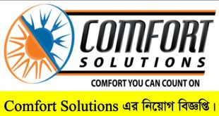 Comfort Solutions Job Circular 2022