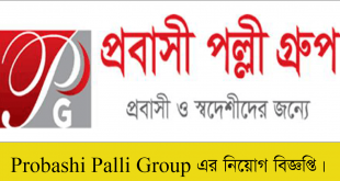 Probashi Palli Group Job Circular 2022