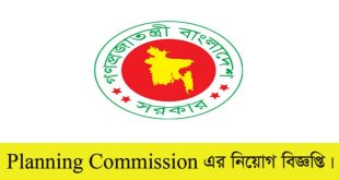 Planning Commission Job Circular 2022