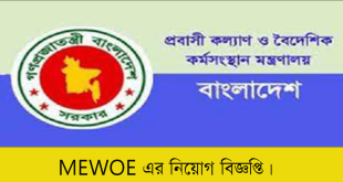 MEWOE Job Circular 2023