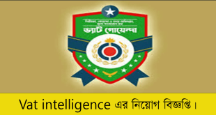 Vat intelligence Job Circular 2023