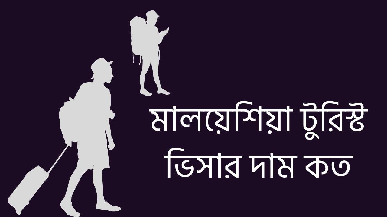 মালয়েশিয়া টুরিস্ট ভিসার দাম কত