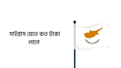 সাইপ্রাস যেতে কত টাকা লাগে
