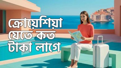 ক্রোয়েশিয়া যেতে কত টাকা লাগে