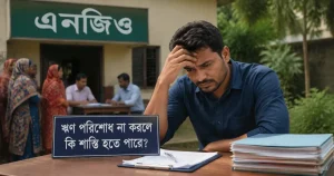 এনজিও ঋণ পরিশোধ না করলে কী হতে পারে? আইনি বিষয় ও করণীয়