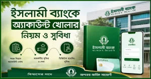 ইসলামী ব্যাংকে অ্যাকাউন্ট খোলার নিয়ম ও সুবিধা
