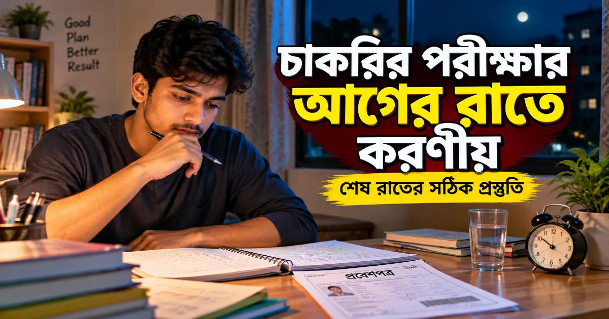চাকরির পরীক্ষার আগে.png