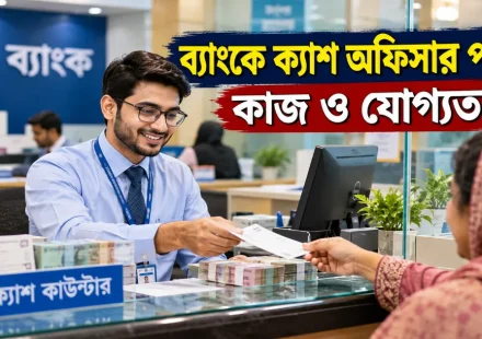 ব্যাংকে ক্যাশ অফিসার পদের কাজ.png